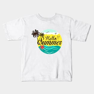 Hello Summer Kids T-Shirt